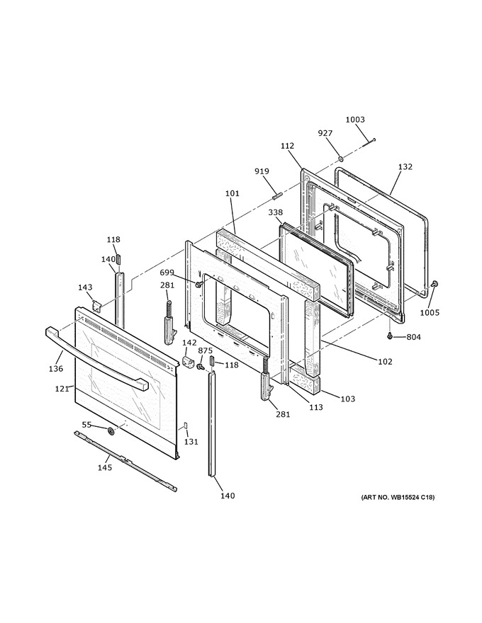 Diagram for JS645SL8SS