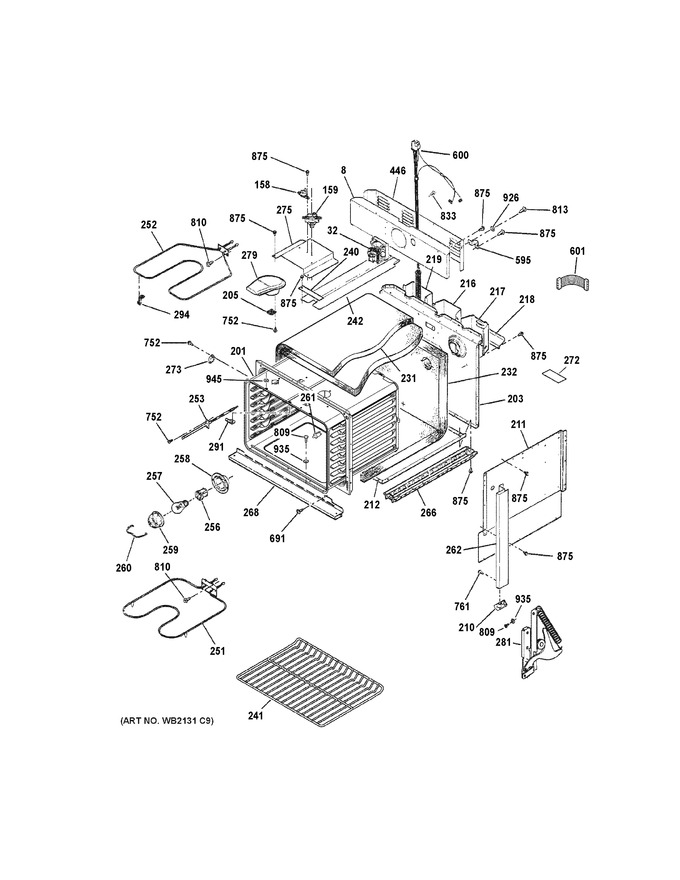 Diagram for JM250DF4WW