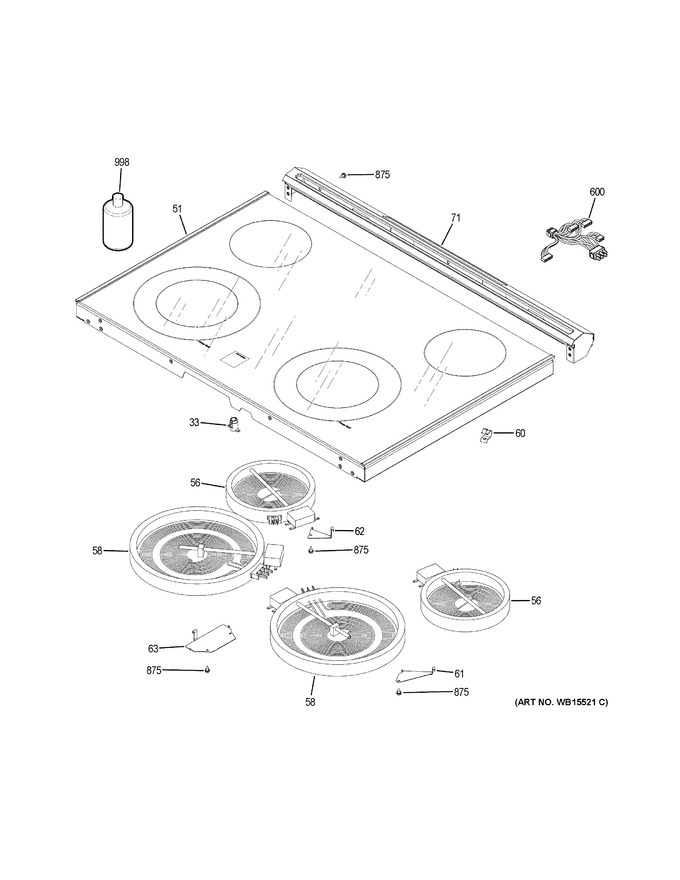 Diagram for JS645DL8WW