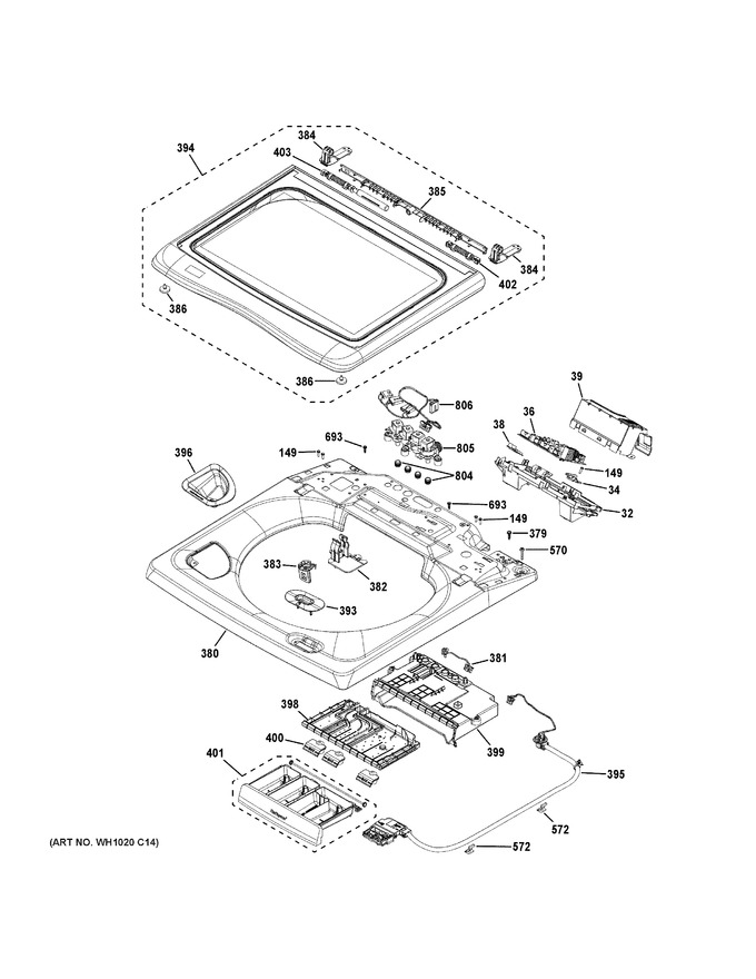 Diagram for PTW600BSR1WS