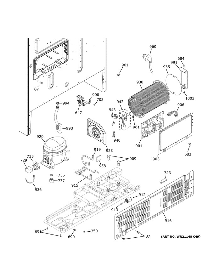 Diagram for PYE22KMKUES