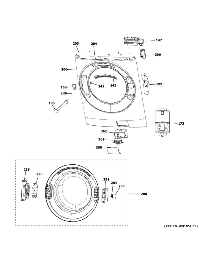Diagram for GFW550SPN3DG