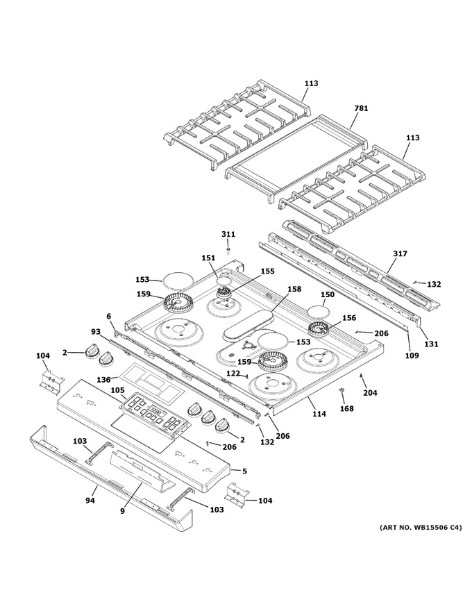 Diagram for JGSS66SEL4SS