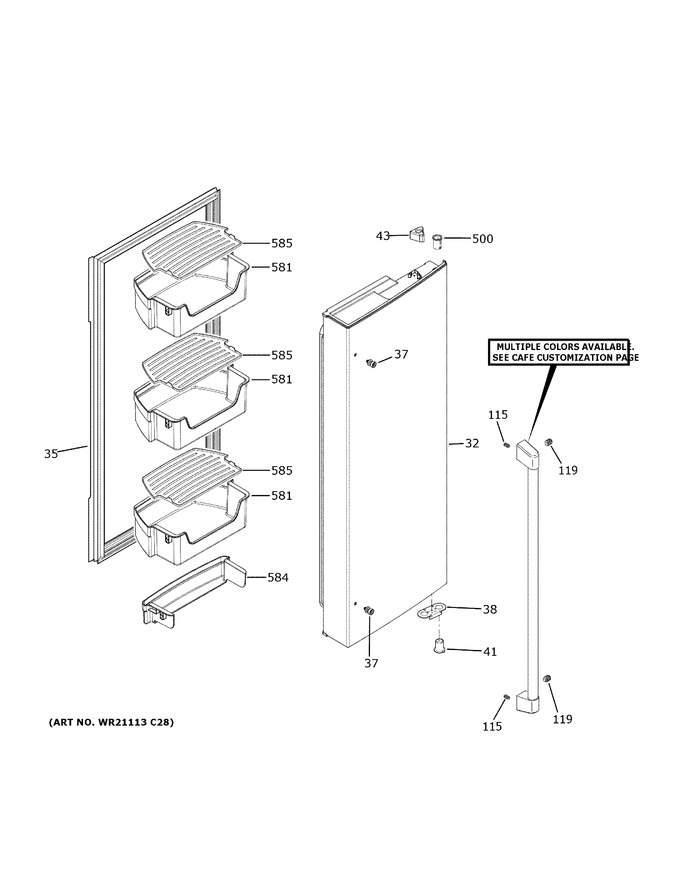 Diagram for CFE26KP2NWS1