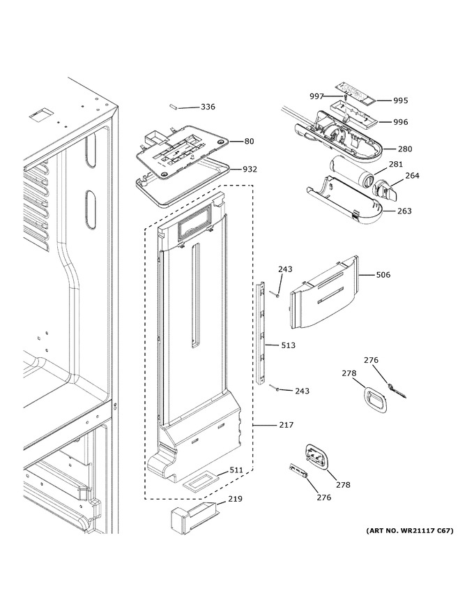 Diagram for GFE26JGMWFWW
