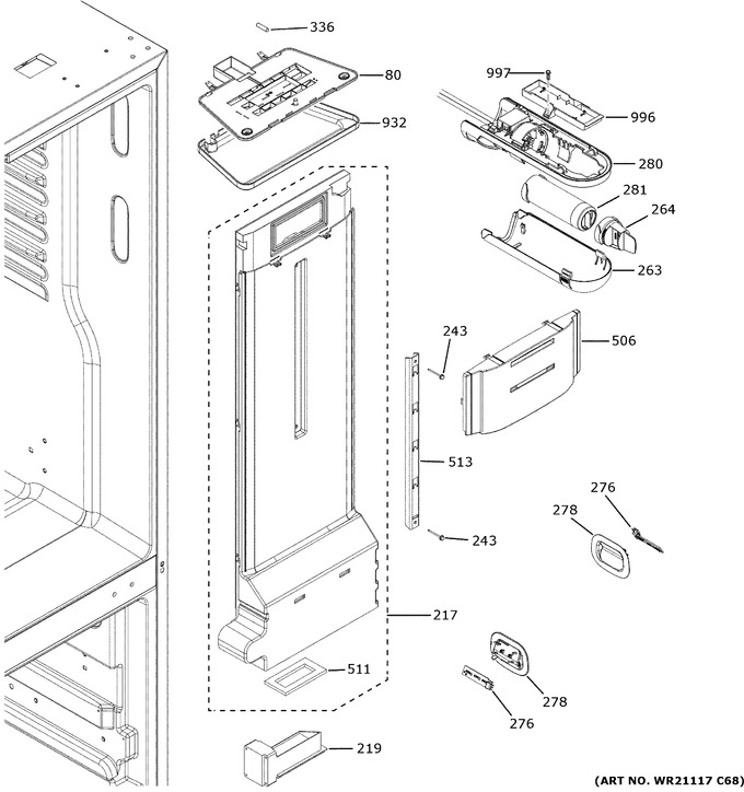 Diagram for XFE26JSMWFSS