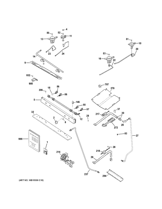 Diagram for JGB645SEK4SS
