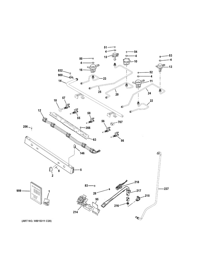 Diagram for JGBS66DEK6BB