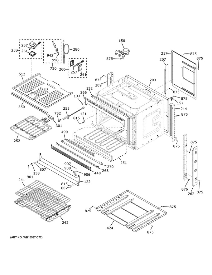 Diagram for PTS700RSN2SS