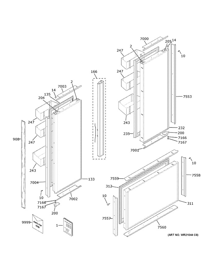 Diagram for ZIP360NNH