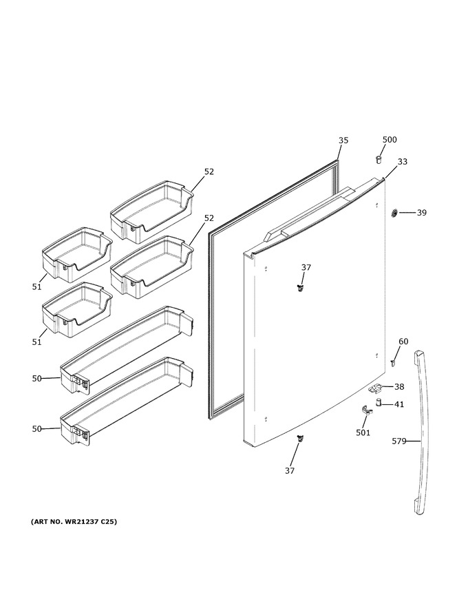 Diagram for GDE25EYKGRFS