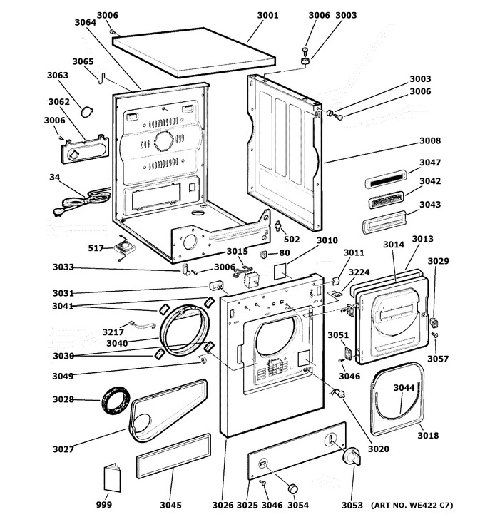 Diagram for DSKS333EC7WW