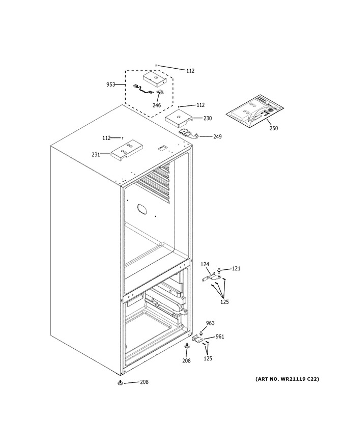 Diagram for GBE21DGKVRWW