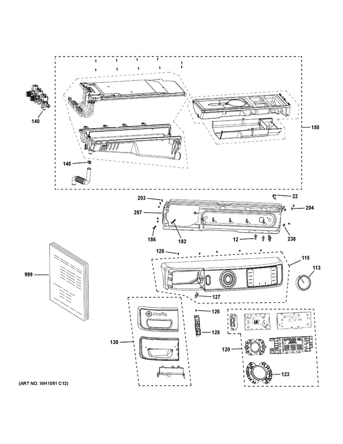 Diagram for PFW950SPT2DS