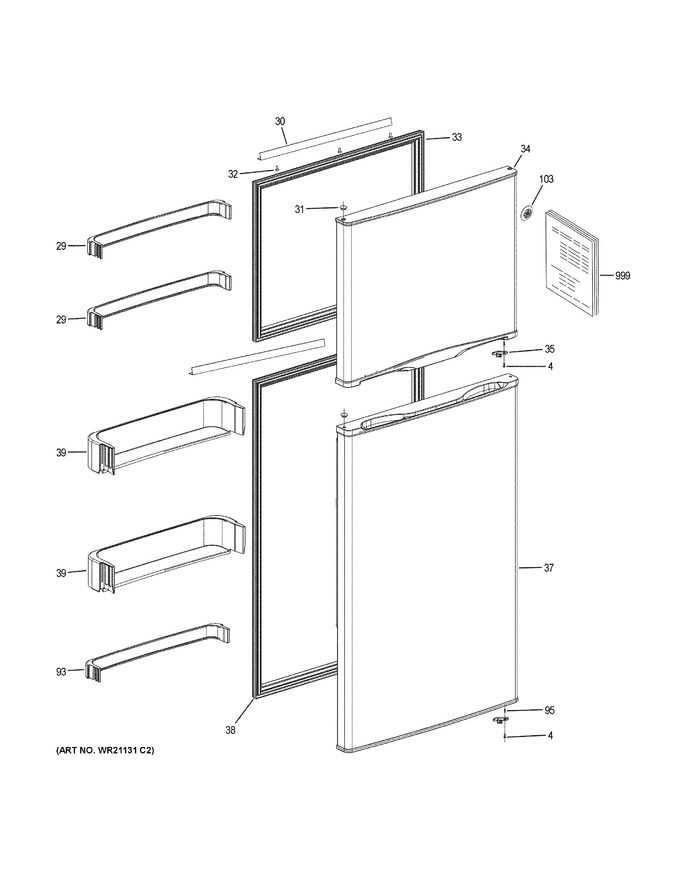 Diagram for GPE12FGKEWW