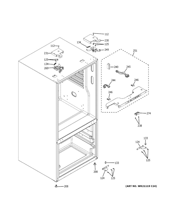 Diagram for GNE21FYKHFFS