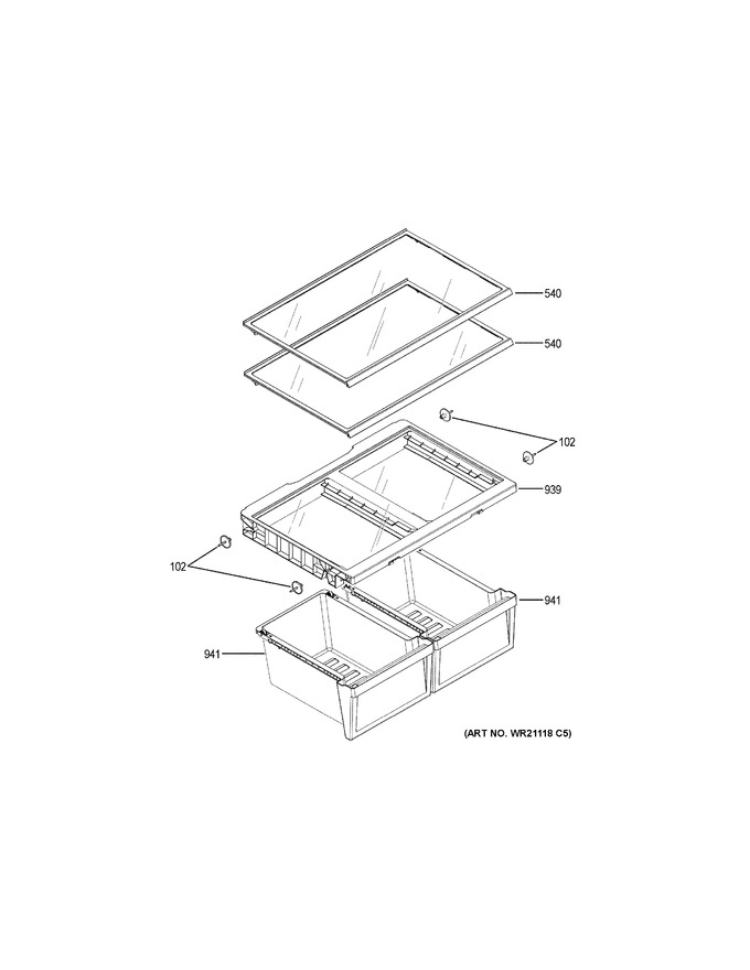 Diagram for GBE21DGKWRWW