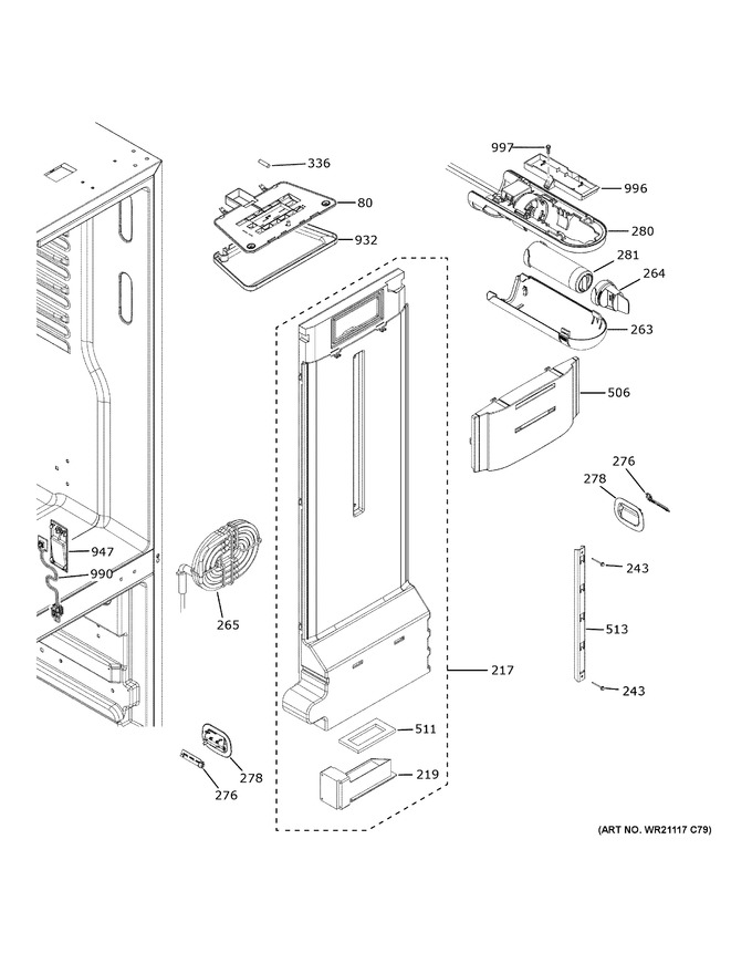 Diagram for XNE25JGKYFWW