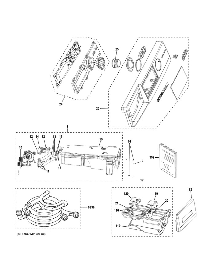 Diagram for GFW148SSM1WW
