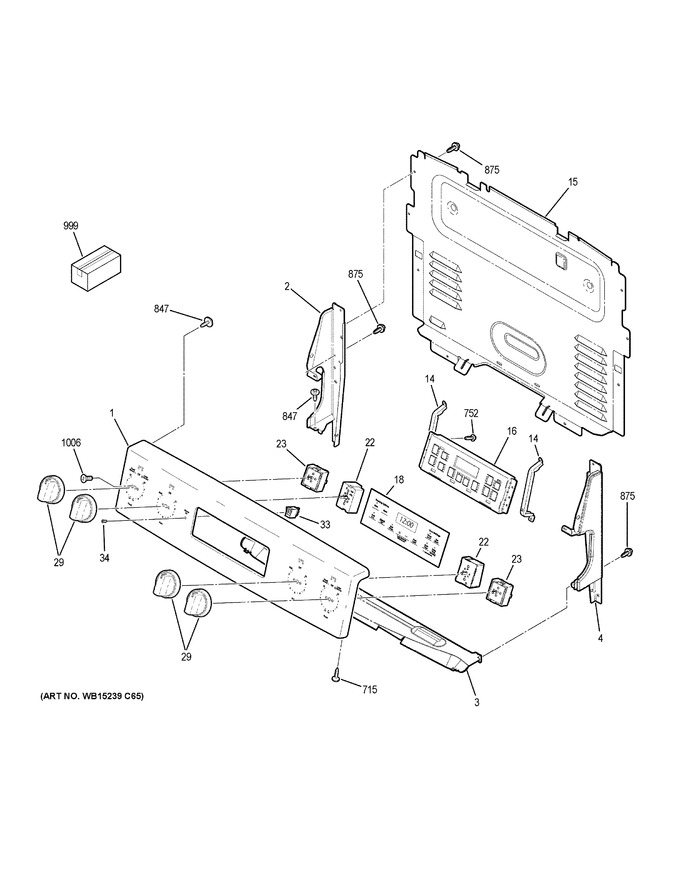 Diagram for JB645EKAES