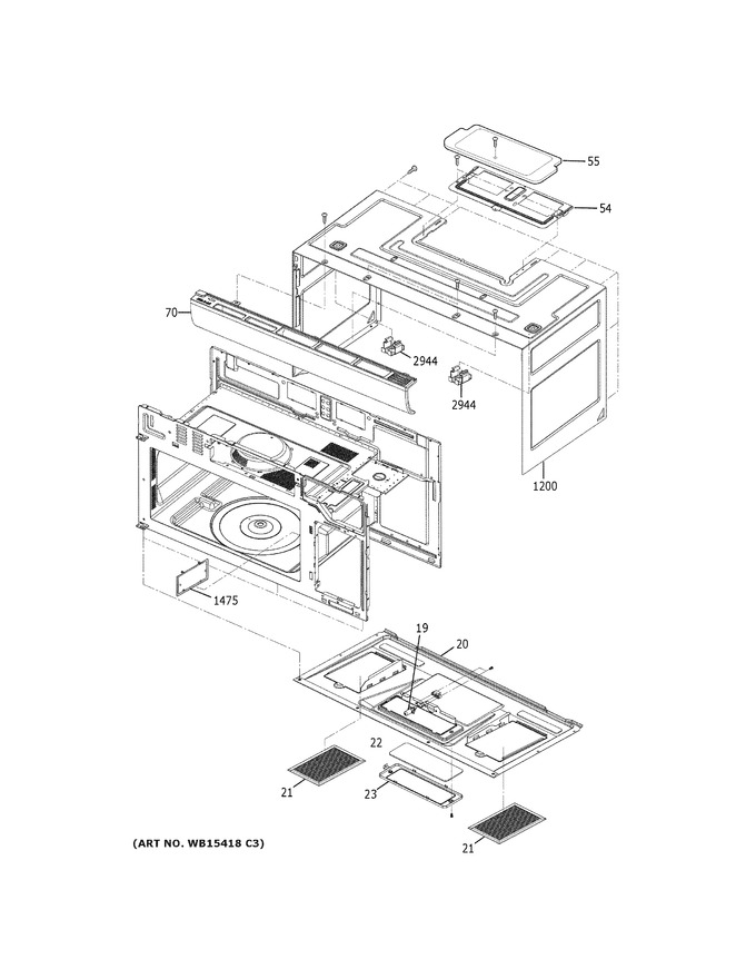 Diagram for JNM3163DJ4BB