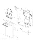 Diagram for Escutcheon & Door Assembly