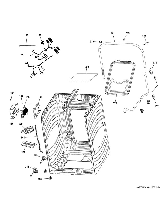 Diagram for GFW550SPR5RS