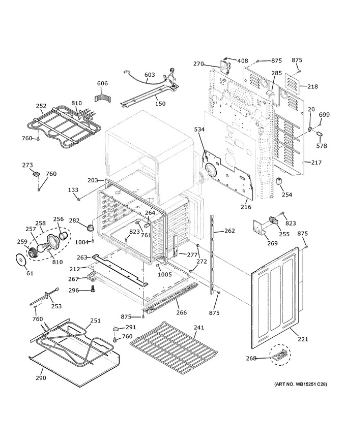 Diagram for PB965BP5TS