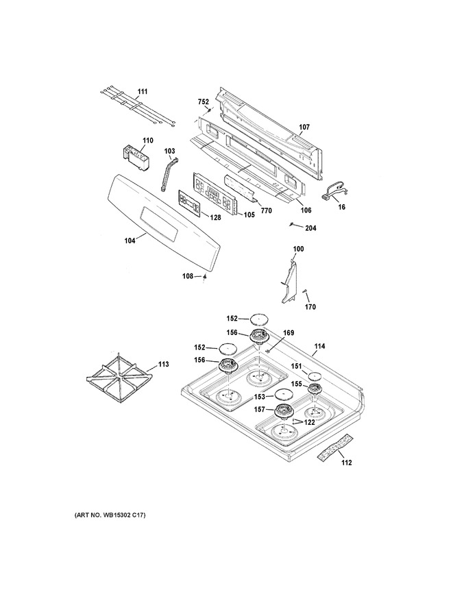 Diagram for XGB635DEK4BB