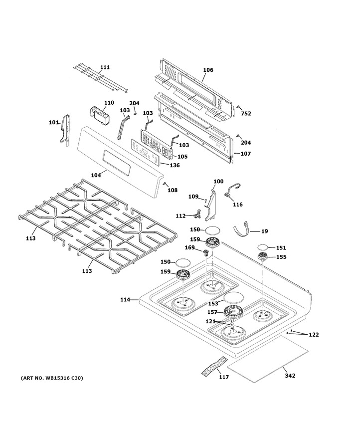 Diagram for JGBS61DP4BB
