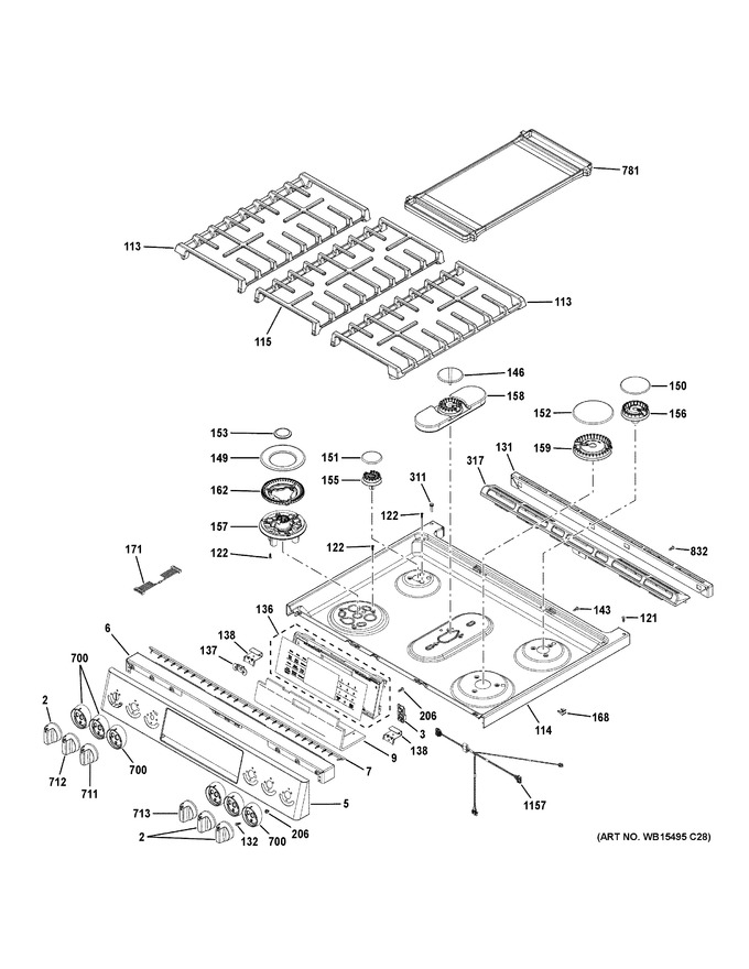 Diagram for PGS930BP4TS