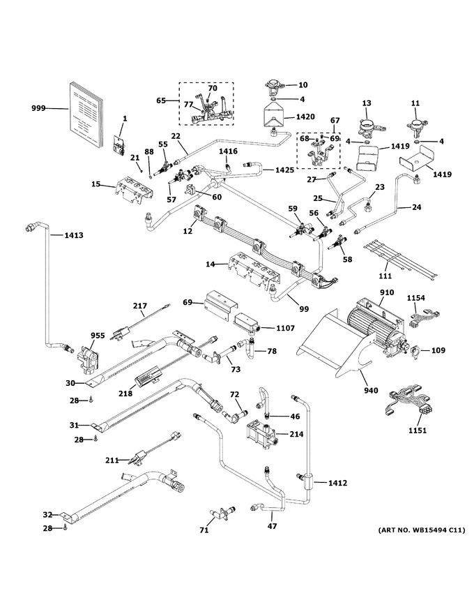 Diagram for PGS960YP4FS