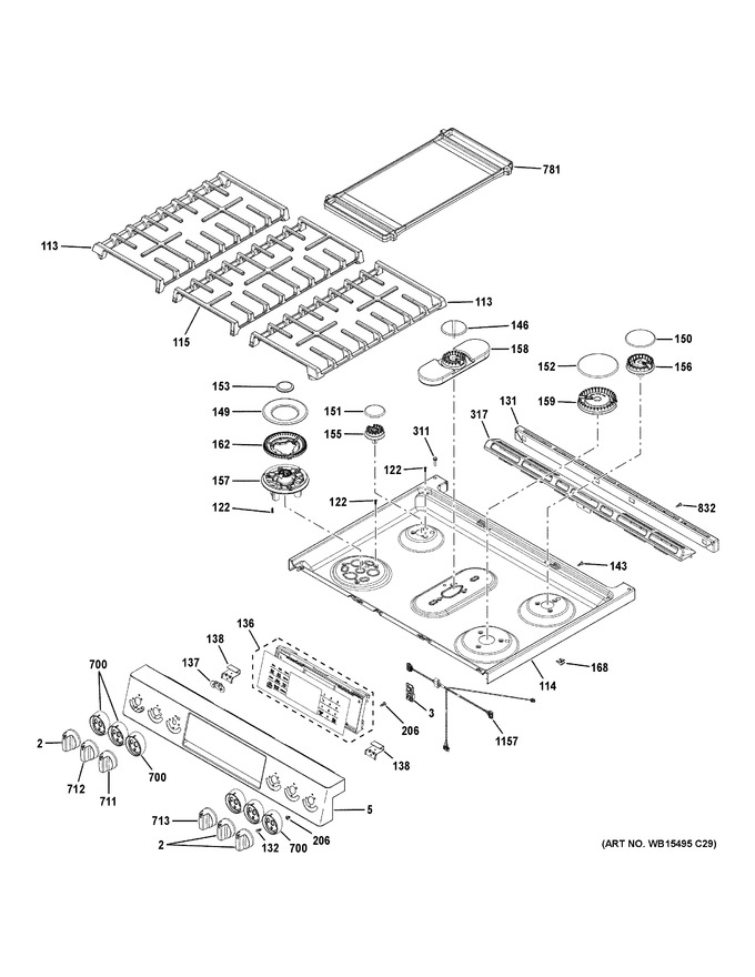 Diagram for PGS960YP4FS