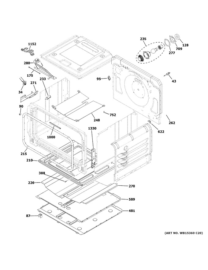 Diagram for PGS960YP4FS
