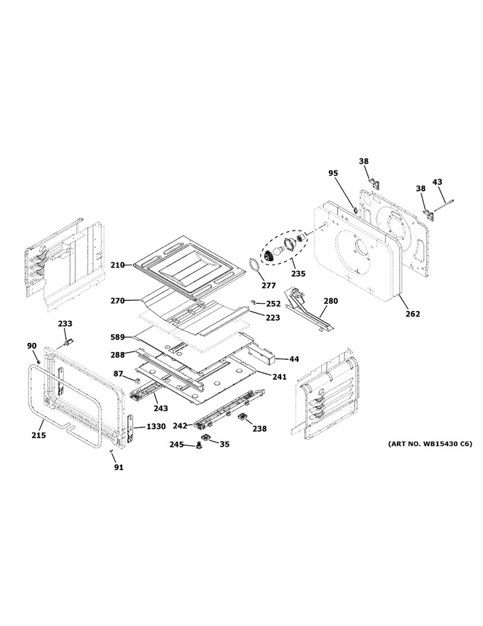 Diagram for PGB965YP3FS