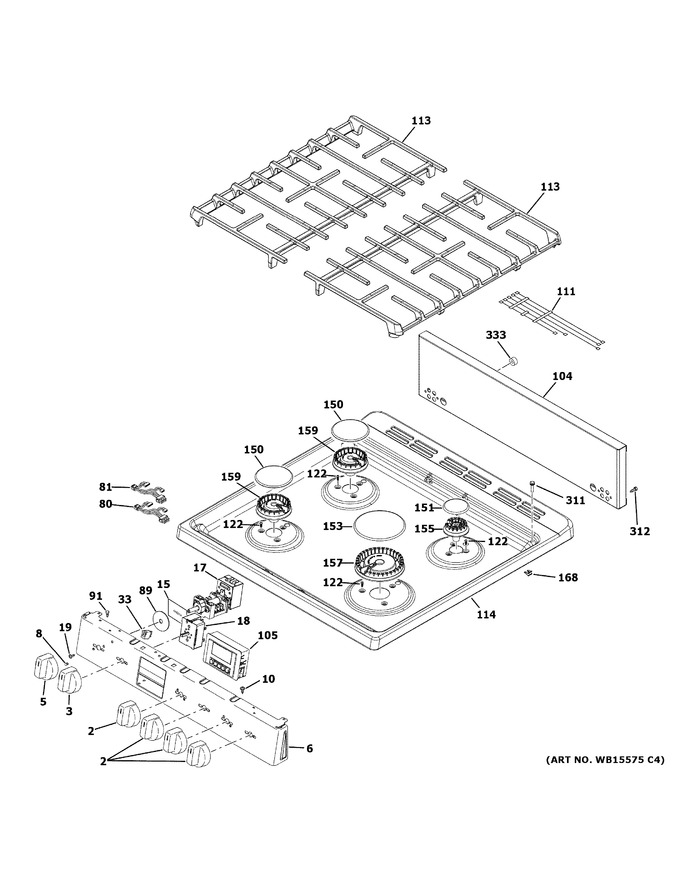 Diagram for QGAS740RM3SS
