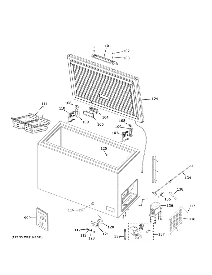 Diagram for FCM11SRCWW
