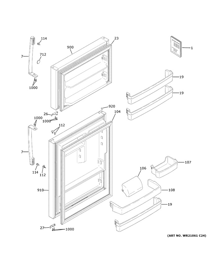 Diagram for GIE22JTNDRWW