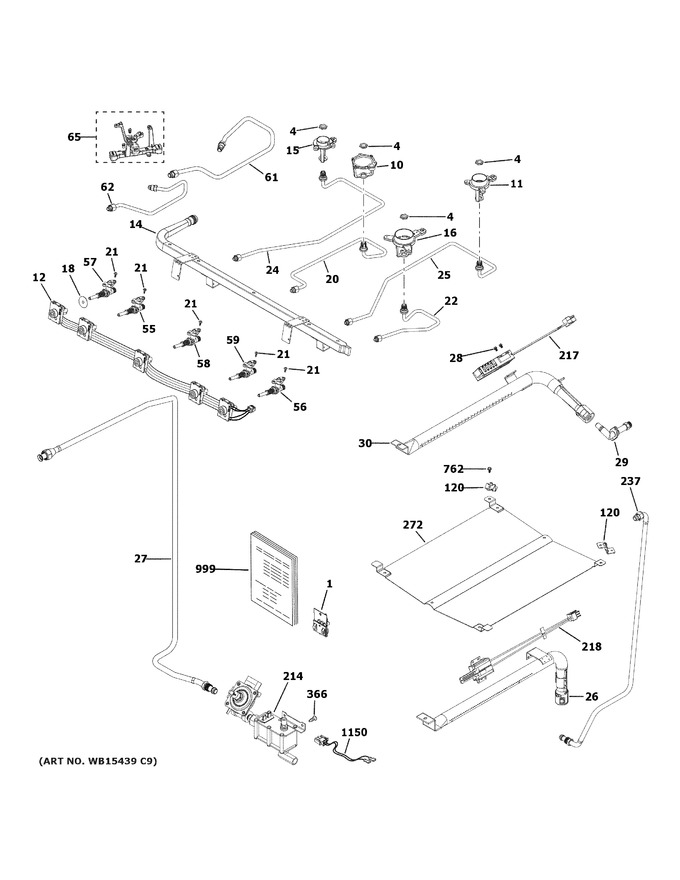 Diagram for PGB935YP4FS