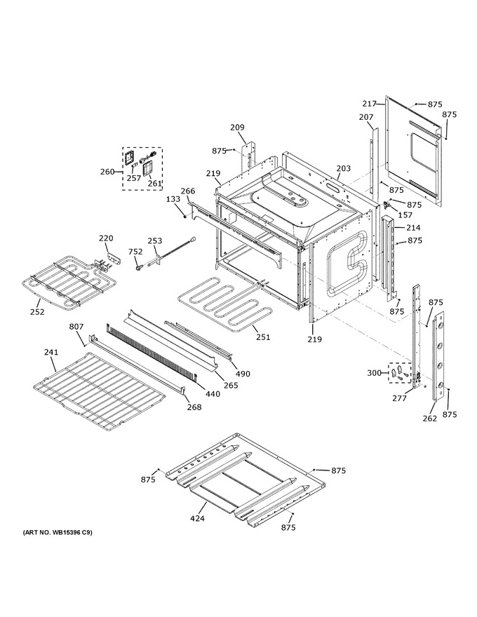 Diagram for JT3800SHASS