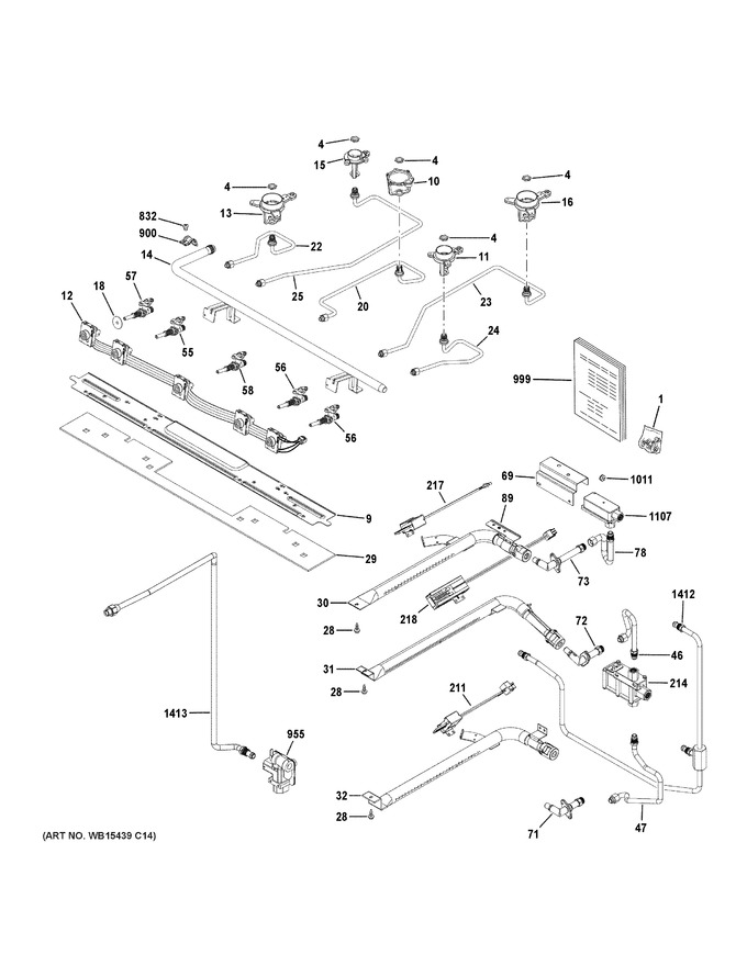 Diagram for JGBS86SP5SS