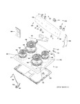 Diagram for Control Panel & Cooktop