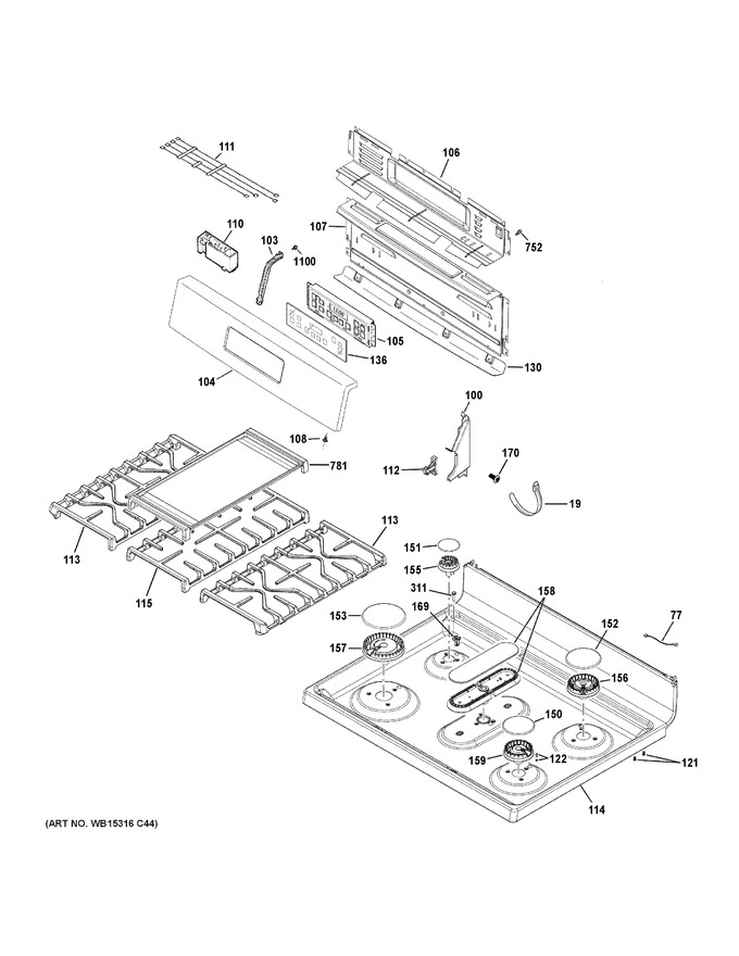 Diagram for JGBS66EEK8ES