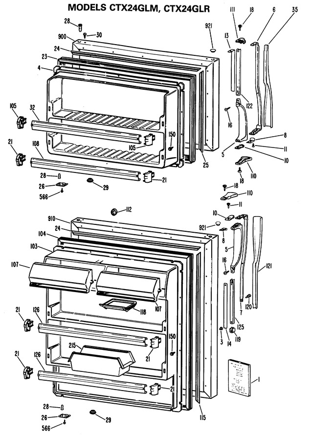 Diagram for CTX24GLRRWH