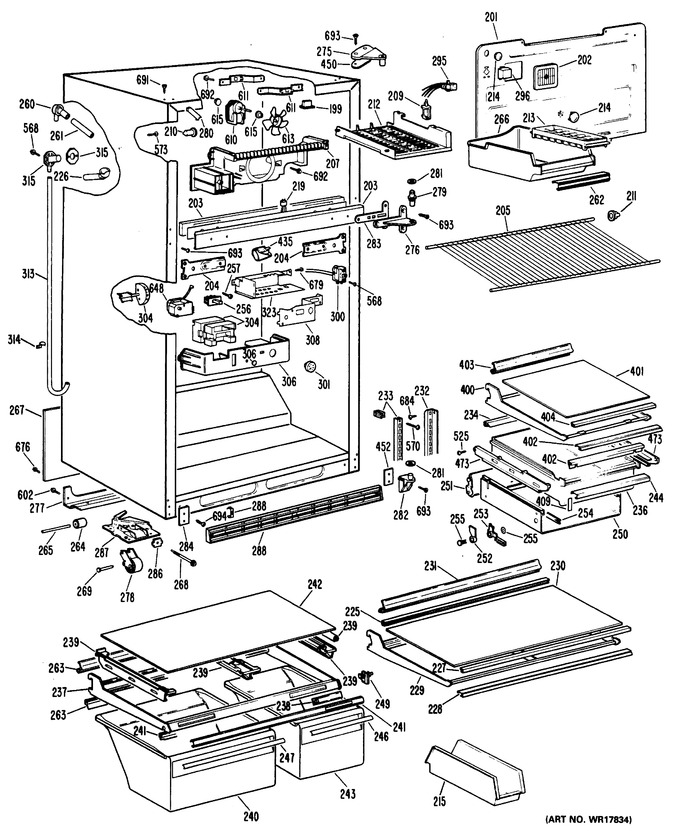 Diagram for CTX25GPDRAD