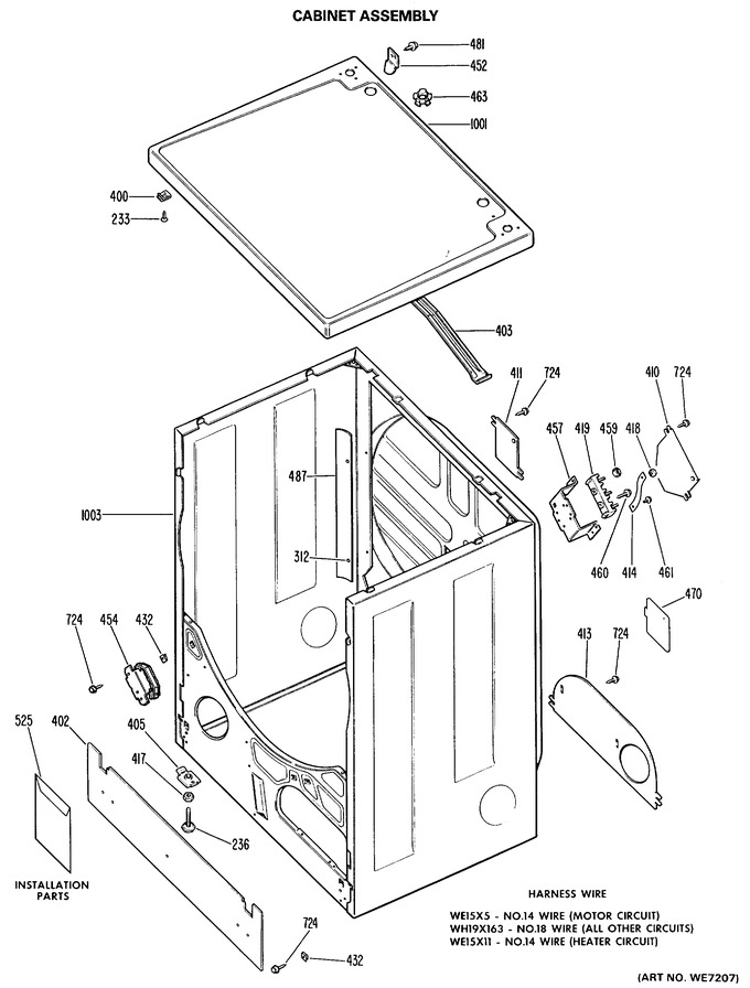 Diagram for DRB2885KAL