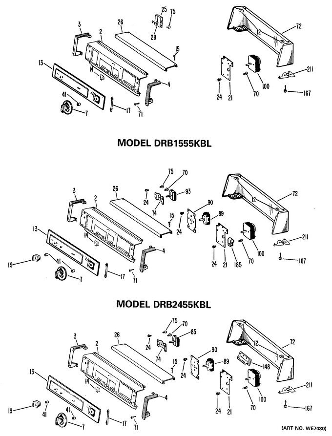 Diagram for DRB2455KBL