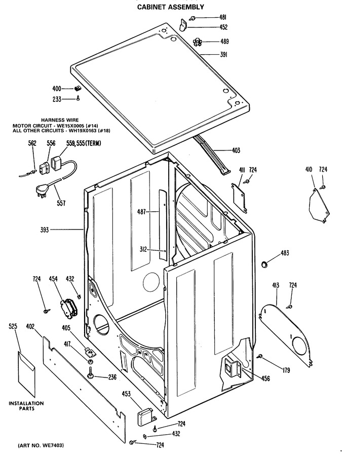 Diagram for DRL2885KBL