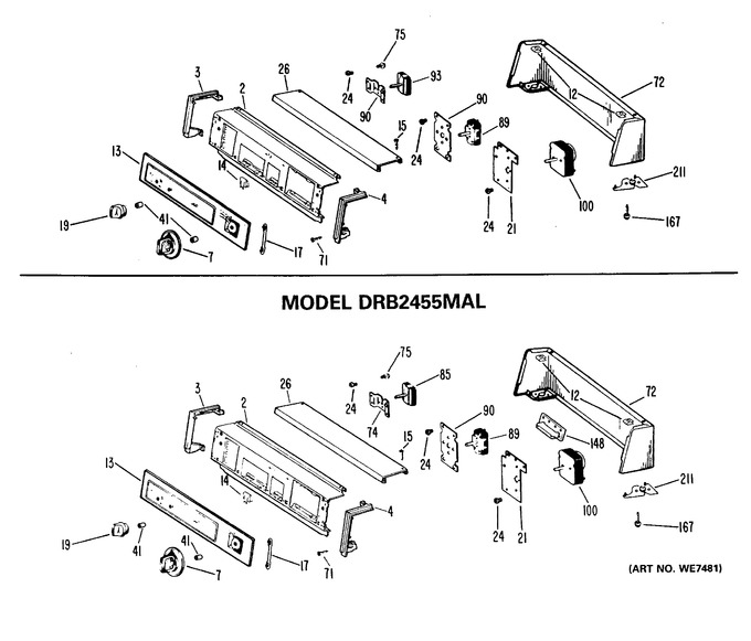 Diagram for DRB2455MAL