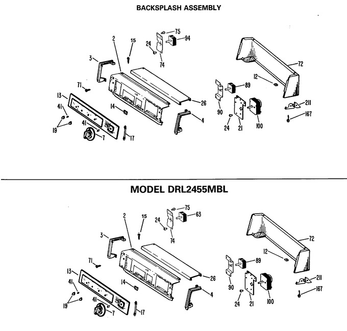 Diagram for DRL1555MBL